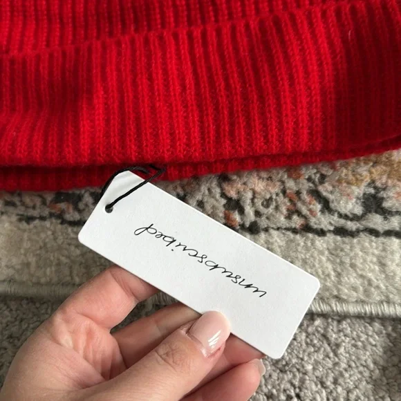 NEW- Unsubscribed Beanie Hat Bundle 100% Cashmere - Picture 6 of 10